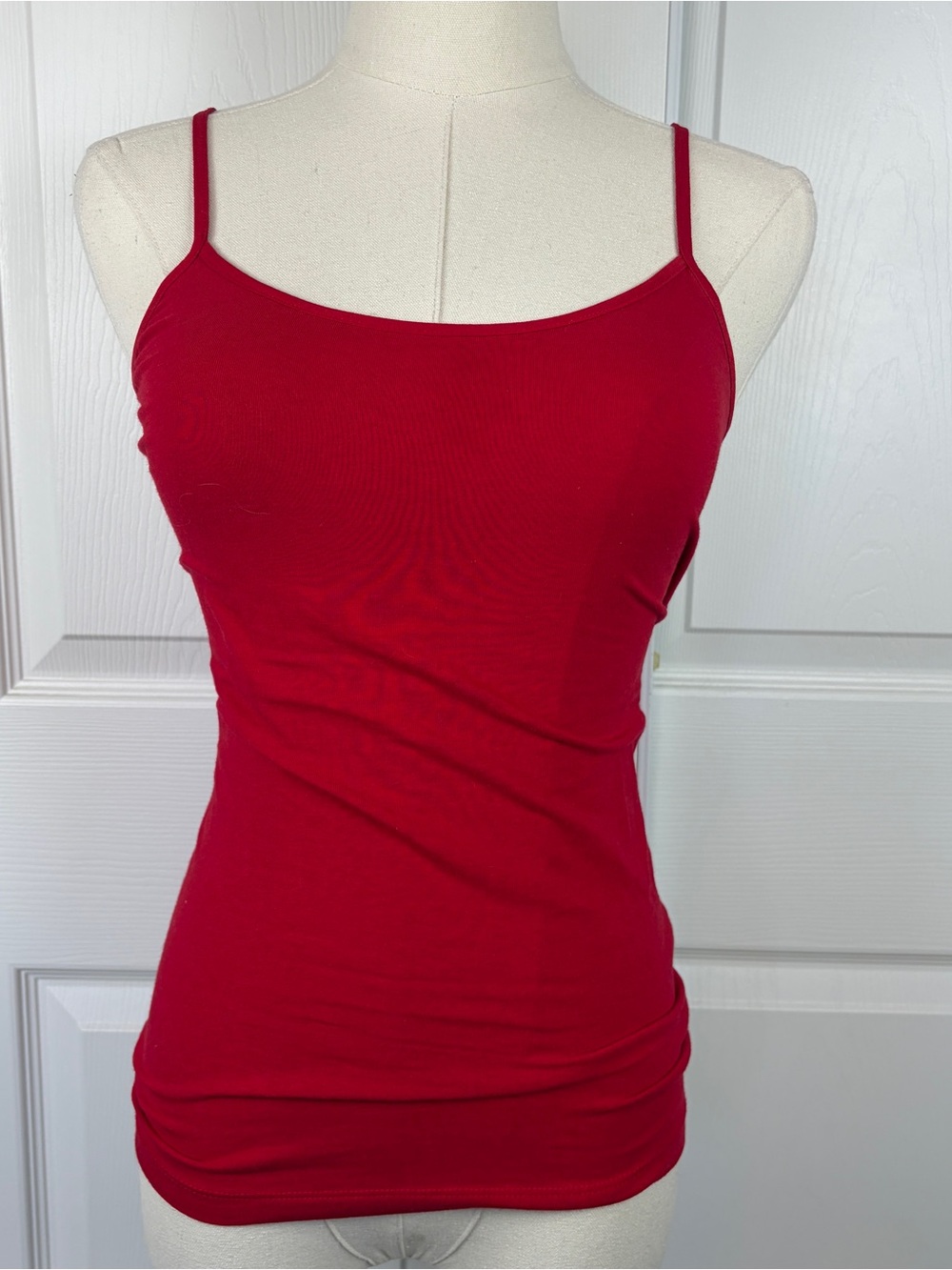 Time and Tru Red Spaghetti Strap Camisole